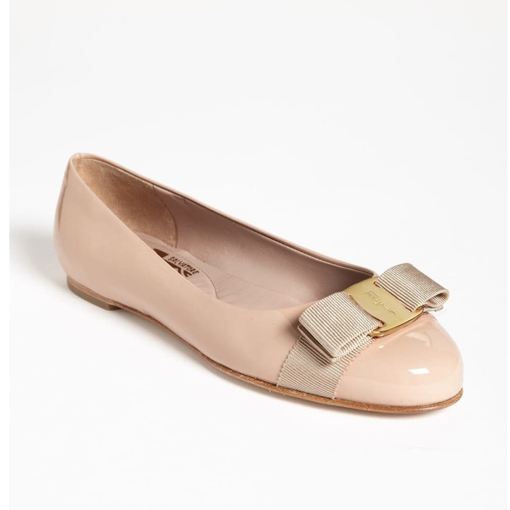 Salvatore Ferragamo size 5 Pink Ballet Flat